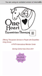 Mobile Screenshot of onehearthorses.org